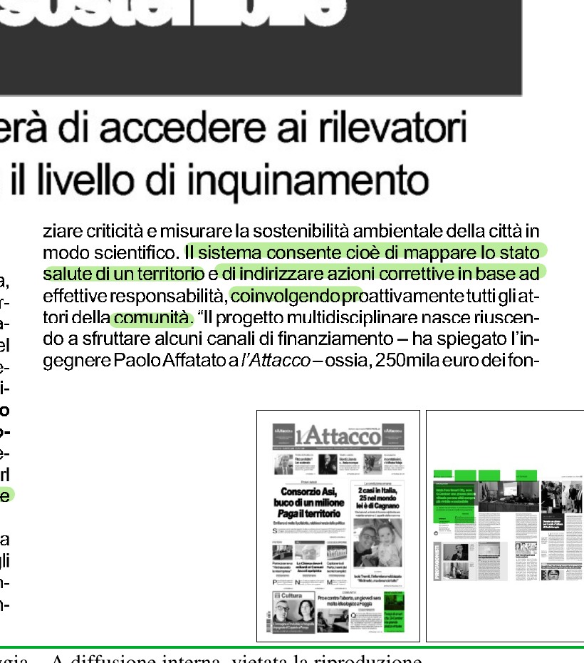 Sostenibilità, territorio e azioni correttive